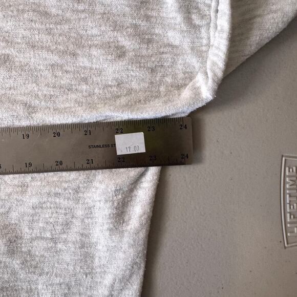 Vince Women's Long Sleeve Sweater Size Medium White/Gray - Picture 4 of 7